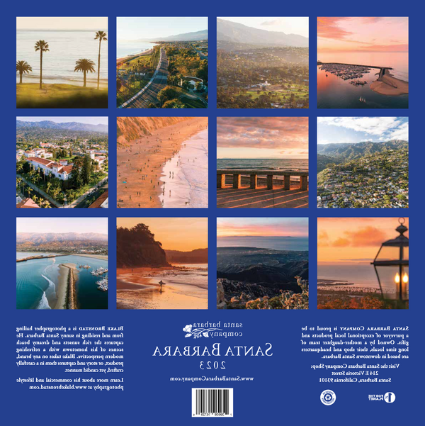 Santa Barbara Wall Calendar 2023